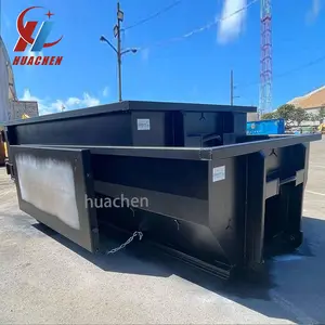 Huachen Xây Dựng Chất Thải Thùng Rác Bin Container Bỏ Qua Bin Móc Nâng Container Tái Chế Móc Nâng Bin