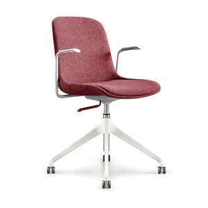 Customized Luxury Fully Upholstery Ergonomic Executive Manager Visitor Seating Office Conference Meeting Room Swivel Task Chairs