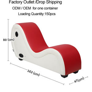 Louis Doone Multifunktionaler Sex-Stuhl für SM-Spiele, PU-Material, Erotikartikel für die Nutzung in Sex-Hotels - Product Image 2