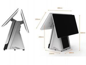 Precio de Fábrica, Pantalla Táctil Capacitiva de 10 Puntos, PC Todo en Uno con Pantalla Única de 11.6\", 12\", 15\", 15.6\" para Punto de Venta, Linux/<span class=keywords><strong>Android</strong></span>/Windows - Product Image 2