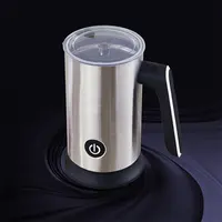 OEM ODM เครื่องทำกาแฟร้อนเย็นมือถือสแตนเลส,เครื่องทำฟองนมอัตโนมัติใช้ในบ้าน