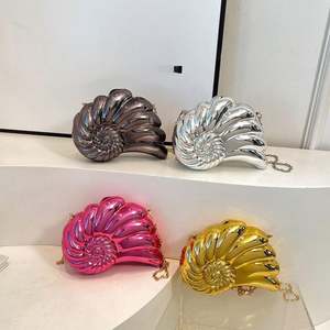 Bolso de Mano de Acrílico Espejo Metálico Redondo Elegante Personalizado al por Mayor de Moda 2025, Bolso de Noche para Fiesta de Graduación - Product Image 5