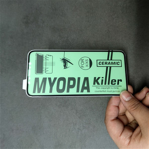 Nuovo Vetro Anti Luce Verde per Cellulari <span class=keywords><strong>HUAWEI</strong></span> Y6s, Protezione Schermo in Ceramica per Techno Camon 11 Pro - Product Image 2