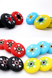 Roues de patins à roulettes Ruidongle 72 76 <span class=keywords><strong>80</strong></span> <span class=keywords><strong>mm</strong></span>, accessoires de <span class=keywords><strong>rollerblade</strong></span>, roues de patins à glace, roues en caoutchouc, roues en PU élastiques résistantes à l'usure - Product Image 5