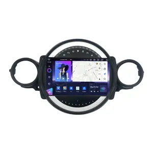 Navifly NF 9 inç QLED dokunmatik ekran araba 360 kamera BT ADAS DVR BMW Mini 2007-2015 için Android otomatik araç-oyun araba ses çalar