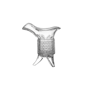 Verre à <span class=keywords><strong>whisky</strong></span> vintage à trois pieds, empereur, 100 ml, verre à bière transparent unique, verre à shot - Product Image 1