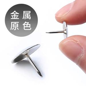 Deli Thumb Tacks 0020 Metal Flat Head Office Supply Pins - Product Image 4
