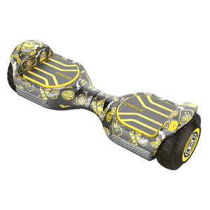 Para GYROOR 6,5 pulgadas niños patinete eléctrico LED luz azul diente música dos ruedas autoequilibrio para Hoverboard Smart Balance 500W - Product Image 1