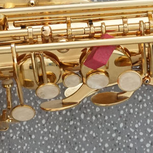 Saxofón tenor profesional con cuerpo <span class=keywords><strong>de</strong></span> latón dorado marca Sinomusik al por mayor logotipo personalizado instrumento Musical <span class=keywords><strong>de</strong></span> <span class=keywords><strong>viento</strong></span> <span class=keywords><strong>de</strong></span> <span class=keywords><strong>madera</strong></span> portátil - Product Image 2