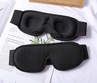 Antifaz para Dormir con Logotipo Personalizado, Bloqueador de Luz, Forma de U, Espuma Viscoelástica, Sombreado 3D, Antifaz para Pestañas