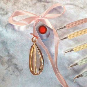 Pince à épiler pour extensions de cils en forme de L à 45 et 90 degrés, à pointe dentelée, marque privée, pince à épiler pour cils volumineux - Product Image 3