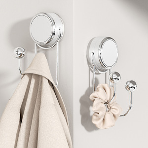 Imega Suction Cup Hooks 3 Pack Strong No Drilling Bathroom Kitchen Shower Hook Modern Design Easy Installation - Product Image 4