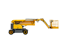 Nouvelle Plateforme Élévatrice à Ciseaux Articulée Diesel Hydraulique à Bras Courbé, Prix Usine, Dotée de Moteur, Pompe et Engrenages