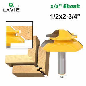 Vankula VIE — foret pour fraisage, avec tige Large de 12MM, 1/2 ", verrouillage à 45 degrés, mèches de toupie, pour outils de travail du bois, 1 pièce, 03136 - Product Image 2