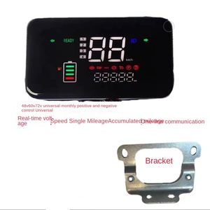 Contachilometri Digitale Culinan 48V/60V/72V per Triciclo Elettrico Universale con Display LCD e <span class=keywords><strong>Telaio</strong></span> in Plastica e Ferro Modello 00002 - Product Image 3