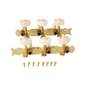Meccaniche di Accordatura per <span class=keywords><strong>Chitarra</strong></span> <span class=keywords><strong>Classica</strong></span> e Acustica, Tasti di Sintonizzazione Precisi in Oro per Musicisti - Product Image 1