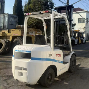Montacargas Diésel de 3 Toneladas, TCM Fd30, Motor Japonés, Usado, con Garantía de 6 Meses, Desplazamiento Lateral de Tres Etapas, 6m - Product Image 1