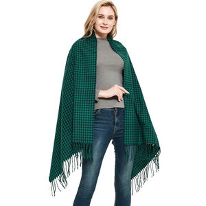 Bufanda de diseño de tantán acrílico tejido unisex para mujer chal y bufanda tradicional - Product Image 2