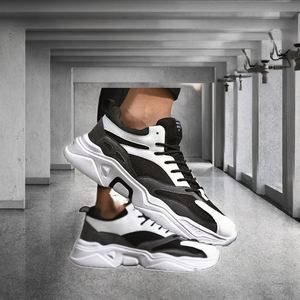 Chaussures de sport décontractées tendance pour hommes 2026 – Nouveauté toutes saisons, légères, respirantes, doublure en coton, style marche, à la mode - Product Image 3