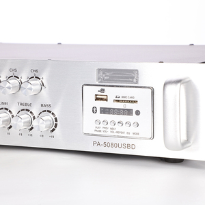 مكبر صوت منزلي عالي الجودة JBHKJ PA-5150USBD بقوة 150 واط، جهاز استقبال صوتي بـ 6 مناطق، مكبر صوت من سبائك الألومنيوم - Product Image 5