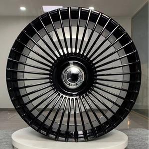 Cerchi in Lega di Alluminio Neri Applicabili per Mercedes S450 S63 Serie S Serie E Modificate 19-20 Pollici MAYB S350300 Classe C - Product Image 4