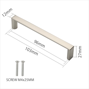 Armoire de cuisine au design moderne <span class=keywords><strong>2042</strong></span>, quincaillerie pour placard de cuisine, conception moderne de bonne qualité, poignée d'armoire - Product Image 4