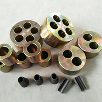 Bloc d'ancrage à coin circulaire varié de 0,5 pouce (12,7 mm) pour post-tensionnement de poteaux de pont en génie civil
