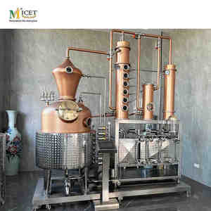 Attrezzatura automatica completa per distilleria domestica da 500L attrezzatura per distilleria di Micro alcol per Wine Whiskey Vodca - Product Image 3