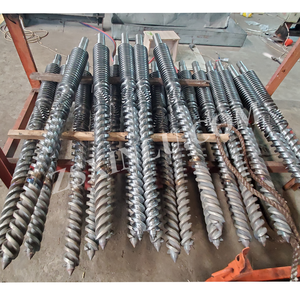 <strong>Good</strong> <strong>Price</strong> D65/132 <strong>Conical</strong> <strong>Screw</strong> And Barrel For <strong>Pvc</strong> Pipes Used For <strong>Twin</strong> <strong>Screw</strong> Extruder <strong>PVC</strong> Pipe Profile Making Machines - Product Image 6