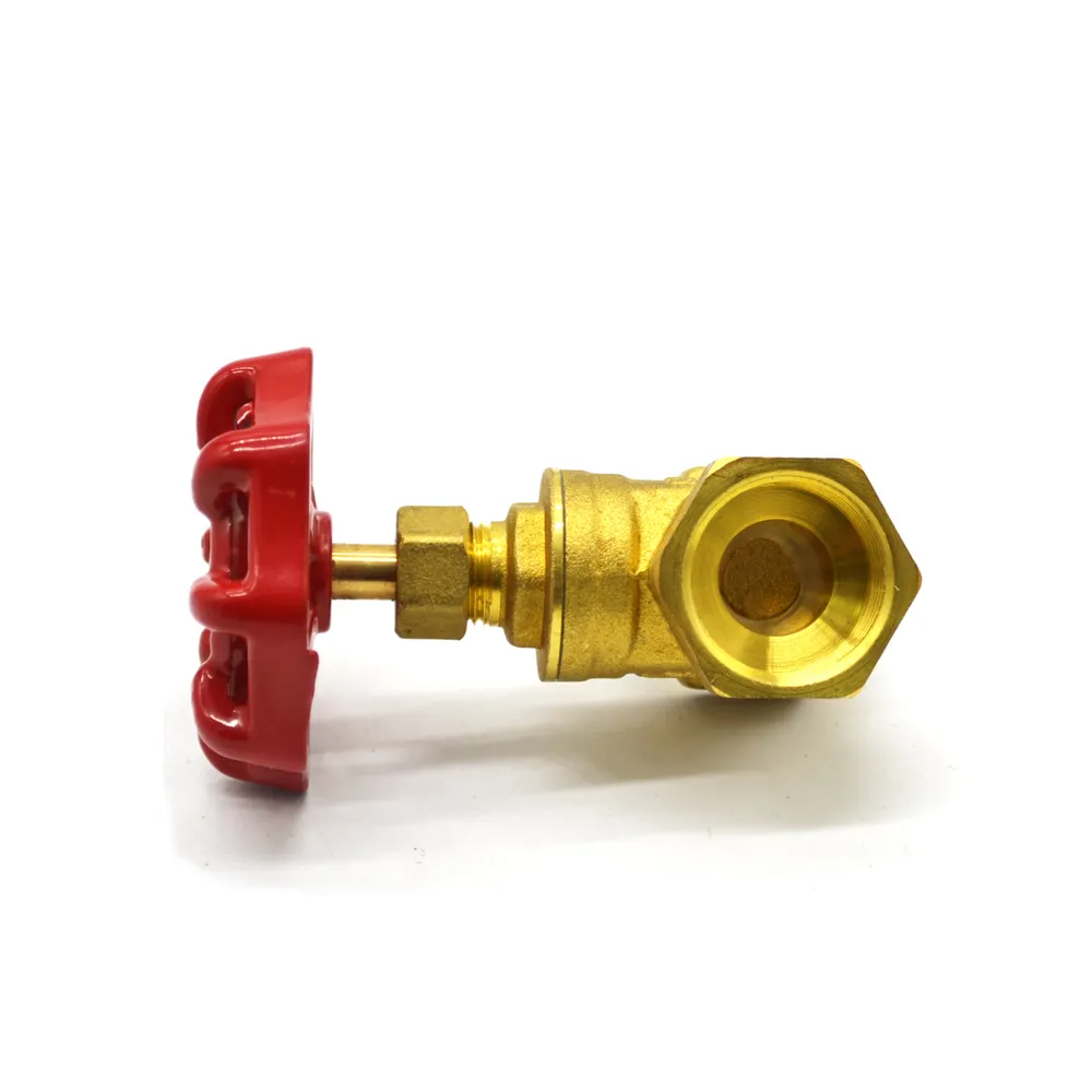 Guangzhou Pabrik Pemasok Harga Kuningan 1/2 - 4 Inch Female Thread Inch Gate Valve