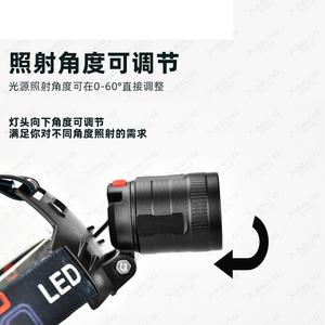 Lampe frontale de camping JF, lampe de chasse, lampe frontale étanche - Product Image 5