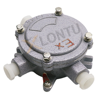 Boîtier de jonction anti-explosion ATEX IP65 en aluminium de haute qualité, boîte de terminaison EX à 1, 2, 3 ou 4 voies