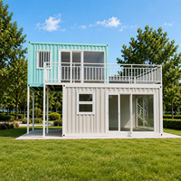 Maison préfabriquée multifonctionnelle à installation rapide et moderne pour bureau, camping, maison, design contemporain de luxe