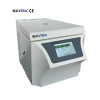 Centrífuga Refrigerada de Alta Velocidad SCITEK 200-15000 rpm de Sobremesa 21380xg con Función de Preenfriamiento Inteligente y Motor DC sin Escobillas