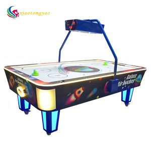 Machine de jeu vidéo de luxe à monnayeur, Air Hockey, avec accepteur de billets, personnalisable, pour deux joueurs, garantie 1 an, certifiée CE - Product Image 3