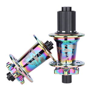 Moyeu <span class=keywords><strong>VTT</strong></span> KM-5.0 32H à 6 boulons pour frein à disque, axe à dégagement rapide/axe traversant, <span class=keywords><strong>corps</strong></span> <span class=keywords><strong>de</strong></span> boîtier <span class=keywords><strong>de</strong></span> roue libre à 3 dents et 6 cliquetis compatible avec 8/9/10/11 vitesses - Product Image 4