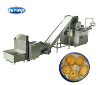 Populaire Automatische Zachte Biscuit Making Machine, Wire-Cut En Depositor Cookies Productielijn