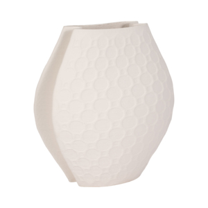 Vaso in Porcellana Texturizzata, Vaso Moderno Stampato in 3D per Soggiorno e Arredamento Casa - Product Image 2