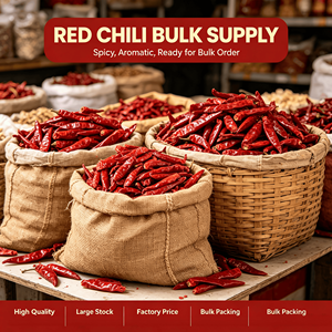 Piments rouges entiers séchés de haute qualité, transformés selon le procédé AD, en <span class=keywords><strong>vente</strong></span> - Product Image 6