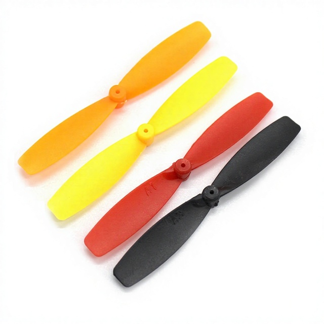 1*55mm Propeller DIY Quadcopter Toy Drone Small Blade Hollow Cup Motor Paper Airplane Accessories