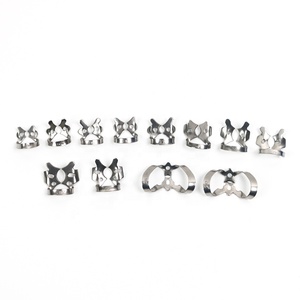 مجموعة أدوات عزل الأسنان المطاطية تشمل مشابك وأدوات تثبيت وملقط - Product Image 5