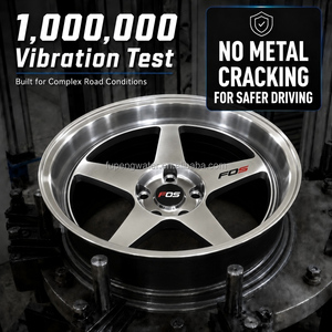 Cerchio Concavo Deep Dish 4x100 5x114.3 5x100 in Lega 18 JDM 18x9.5 4x100 15 Deep Dish - Product Image 5