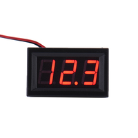 Green 2 Wire 0.56" AC 30V-500V LED Digital Voltmeter Voltage Meter Monitor Tester for 110V 220V 380V Electronics Tester Tools