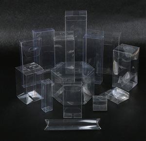 Caixa de embalagem dobrável de pvc, caixa transparente de plástico impresso para exibição de caixa de acetato de pvc transparente - Product Image 4