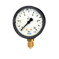Manomètre numérique Wika CPG1500 et débitmètre Endress Hauser Promag W400