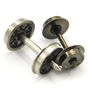 Nhà sản xuất của tùy chỉnh DC bánh xe thép không gỉ vật liệu đồng thau 1:87 ho quy mô nhỏ mô hình Train Wheel - Product Image 4