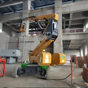 Obral pengangkat bom hidrolik Diesel/elektrik, Platform pengangkat barang bawaan, pengekang mandiri dengan Diska lepas, untuk dijual