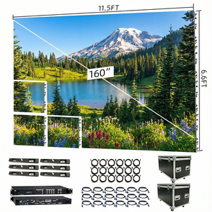 Pantalla LED Recargable Portátil METO para Demostración de Cocina, Pantalla LED con Batería para Demostración de Alimentos al Aire Libre - Product Image 1