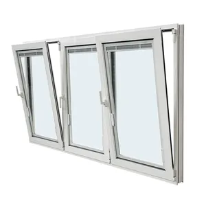 Janela de vidro duplo com obturadores de vidro que abram 900x900 janelas modernas de ladrão e seta