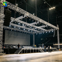 Plataforma de Aluminio Resistente para Conciertos, Eventos, Fiestas, Exhibiciones, Iluminación Exterior, Soporte Portátil para DJ, Sistema de Escenario, de Fábrica
